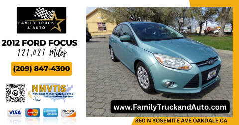 2012 Ford Focus for sale at Family Truck and Auto in Oakdale CA