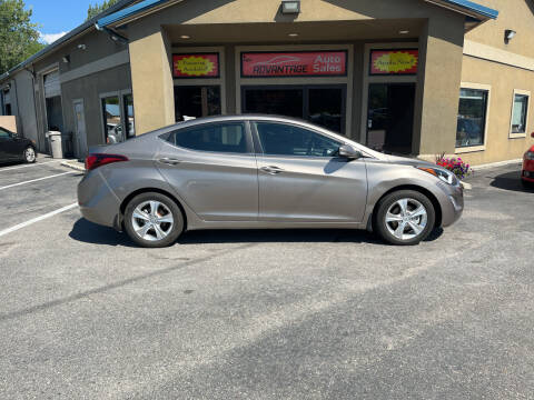 2016 Hyundai Elantra for sale at Advantage Auto Sales in Garden City ID