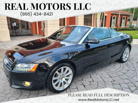 2012 Audi A5 for sale at Real Motors LLC in Clearwater FL