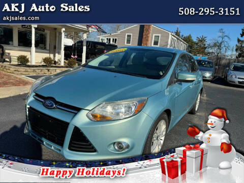 2012 Ford Focus for sale at AKJ Auto Sales in West Wareham MA