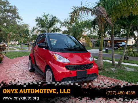 2013 Smart fortwo for sale at ONYX AUTOMOTIVE, LLC in Largo FL