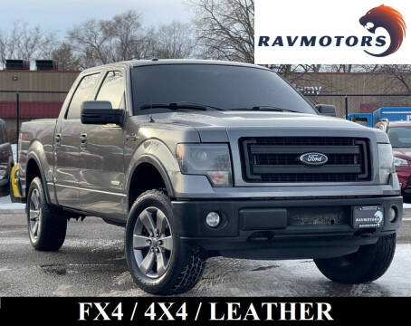 2013 Ford F-150 for sale at RAVMOTORS- Burnsville in Burnsville MN