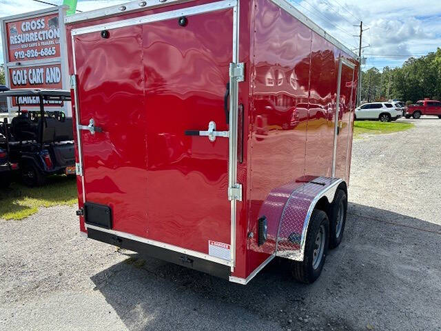 2024 South River Cargo 6x12TA Enclosed Cargo for sale at Cross Resurrection Golf Carts and Trailers in Rincon, GA