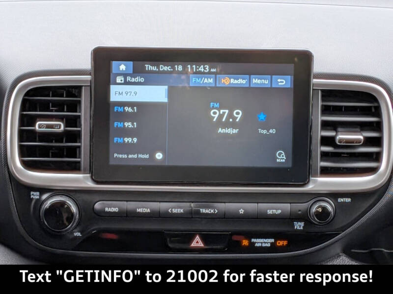 2020 Hyundai Venue SE