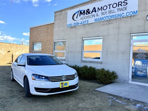 2014 Volkswagen Passat for sale at M & A Motors in Addison IL