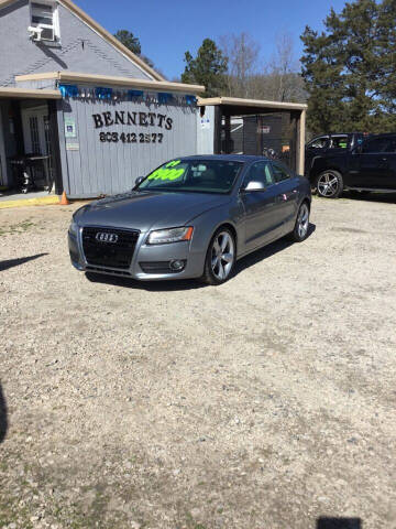 2009 Audi A5 for sale at Bennett Etc. in Richburg SC