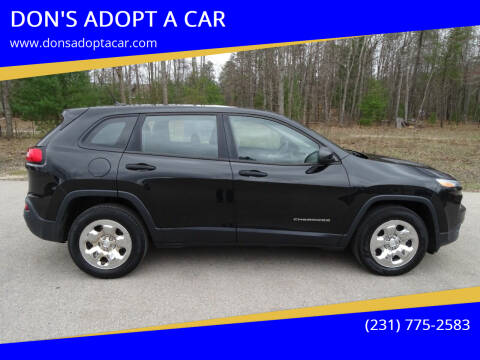 2014 Jeep Cherokee for sale at DON'S ADOPT A CAR in Cadillac MI