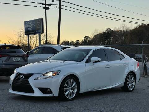 2015 Lexus IS 250 for sale at Signal Imports INC in Spartanburg SC