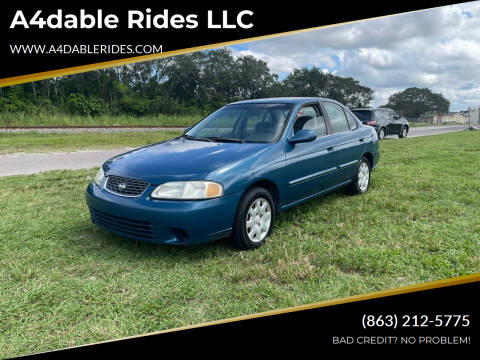 2000 Nissan Sentra for sale at A4dable Rides LLC in Haines City FL