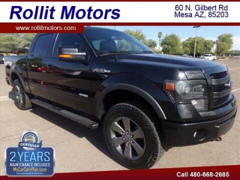2013 Ford F-150 for sale at Rollit Motors in Mesa AZ