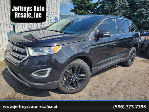 2015 Ford Edge for sale at Jeffreys Auto Resale, Inc in Clinton Township MI