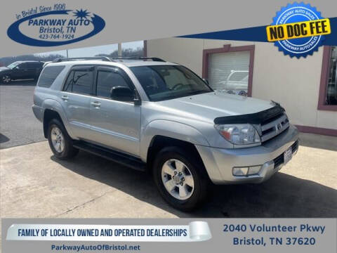 2004 Toyota 4Runner for sale at PARKWAY AUTO SALES OF BRISTOL in Bristol TN