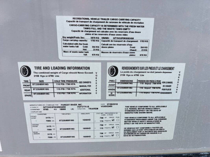 2019 Forest River Vengeance