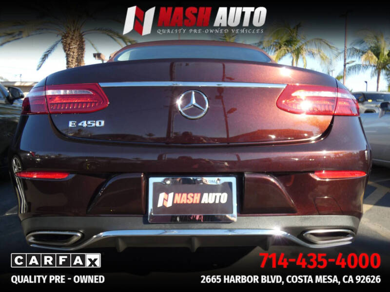 2019 Mercedes-Benz E-Class E 450