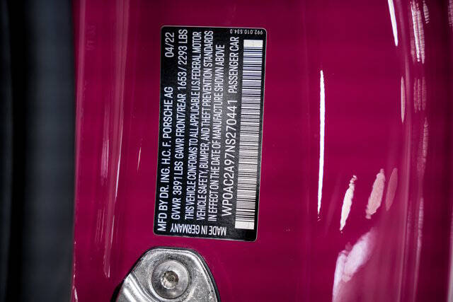 2022 Porsche 911 GT3