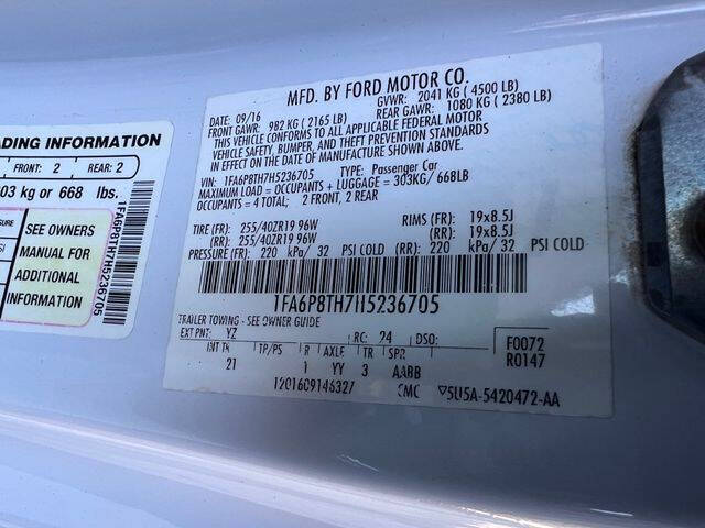 2017 Ford Mustang EcoBoost