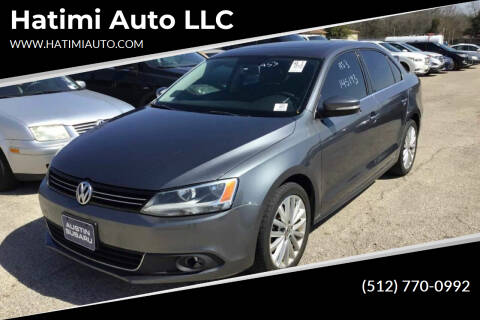 2012 Volkswagen Jetta for sale at Hatimi Auto LLC in Buda TX