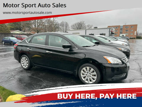 2015 Nissan Sentra for sale at Motor Sport Auto Sales in Waukegan IL