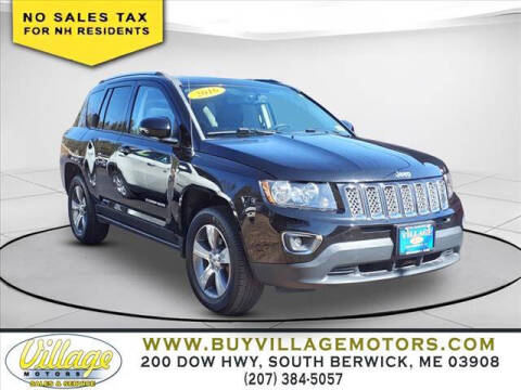 2016 Jeep Compass for sale at Village Motors in South Berwick ME
