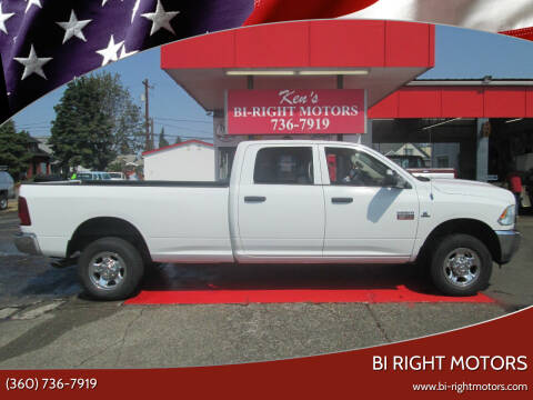 2012 RAM 2500 for sale at Bi Right Motors in Centralia WA