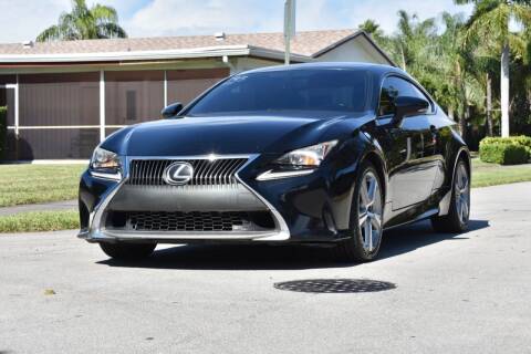 2016 Lexus RC 200t for sale at NOAH AUTO SALES in Hollywood FL