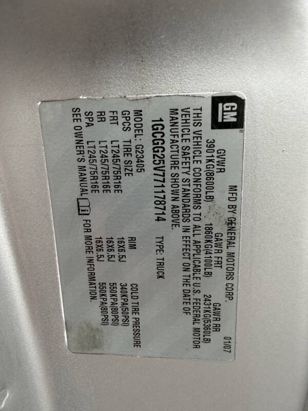 2020 Chevrolet Express LS 3500