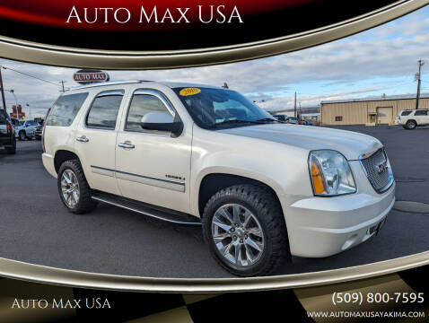 2010 GMC Yukon for sale at Auto Max USA in Yakima WA