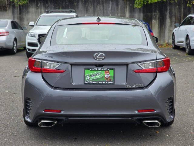 2016 Lexus RC 200t