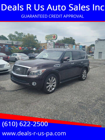 2012 Infiniti QX56 for sale at Deals R Us Auto Sales Inc in Lansdowne PA