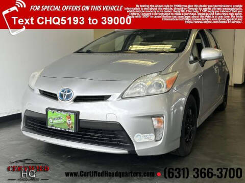 2013 Toyota Prius for sale at CERTIFIED HEADQUARTERS in Saint James NY