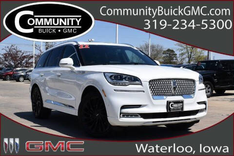 2022 Lincoln Aviator for sale at Community Buick GMC in Waterloo IA