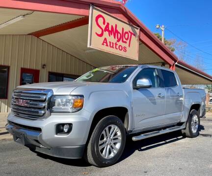 2016 GMC Canyon for sale at Sandlot Autos in Tyler TX