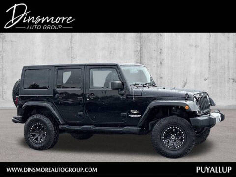 2015 Jeep Wrangler Unlimited for sale at Sam At Dinsmore Autos in Puyallup WA