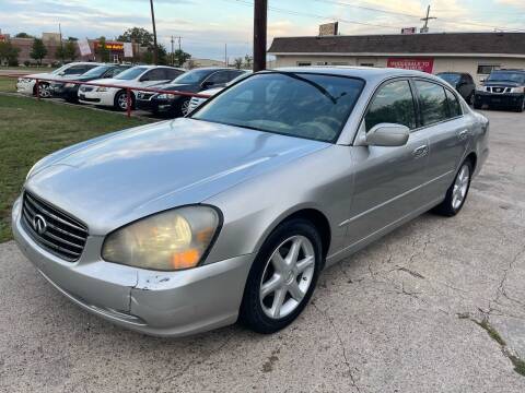 2004 Infiniti Q45 for sale at Texas Select Autos LLC in Mckinney TX