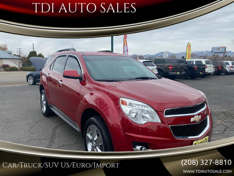 2013 Chevrolet Equinox for sale at TDI AUTO SALES in Boise ID