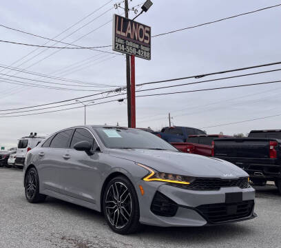 2022 Kia K5 for sale at LLANOS AUTO SALES LLC in Dallas TX
