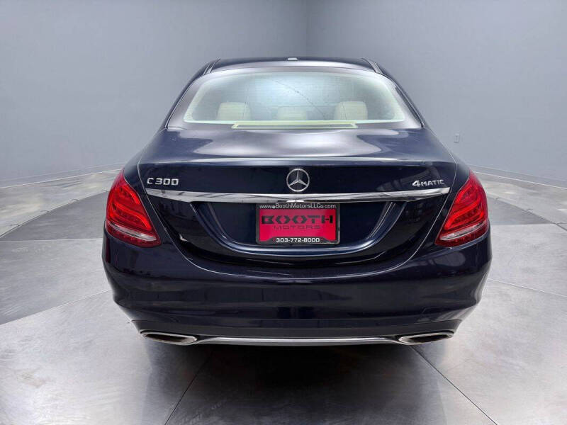2015 Mercedes-Benz C-Class C 300 4MATIC