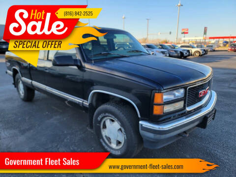 1996 GMC Sierra 1500 for sale at Government Fleet Sales in Kansas City MO