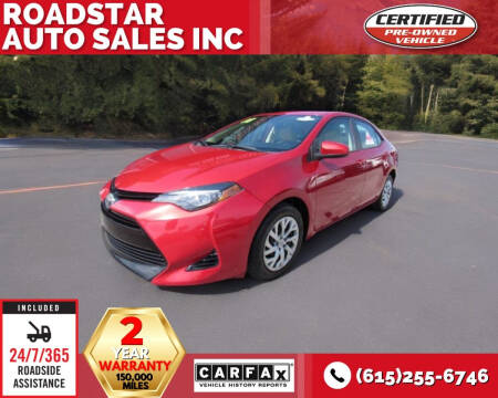 2018 Toyota Corolla for sale at Roadstar Auto Sales Inc in Nashville TN