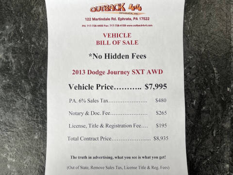 2013 Dodge Journey SXT