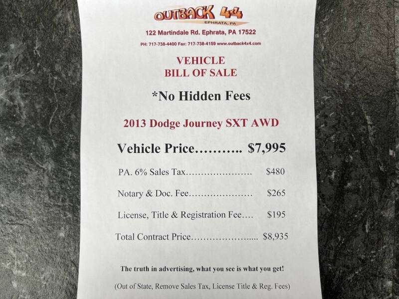 2013 Dodge Journey SXT