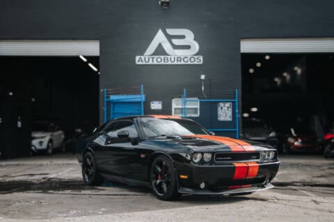 2012 Dodge Challenger for sale at AUTO BURGOS in Hollywood FL