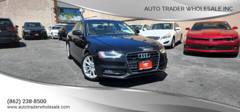 2014 Audi A4 for sale at Auto Trader Wholesale Inc in Saddle Brook NJ
