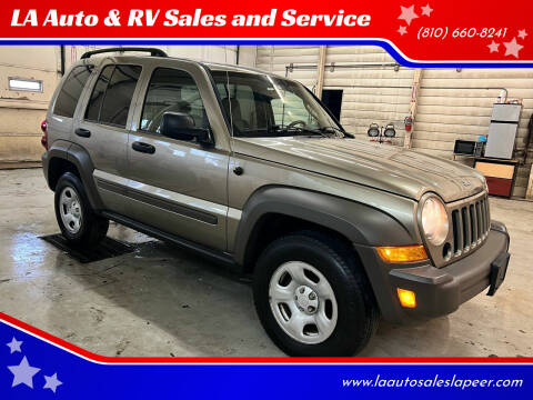 2007 Jeep Liberty for sale at LA Auto & RV Sales and Service in Lapeer MI