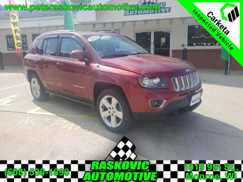 2015 Jeep Compass for sale at RASKOVIC AUTOMOTIVE GROUP in Monroe WI