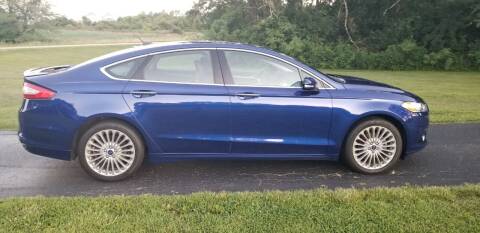 2016 Ford Fusion for sale at M & M Auto Sales in Hillsboro OH