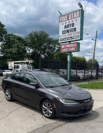 2016 Chrysler 200 for sale at Five Star Auto Center in Detroit MI