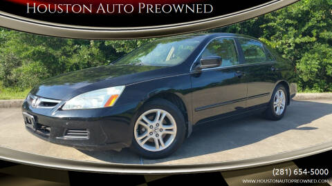 2006 Honda Accord for sale at Houston Auto Preowned in Houston TX