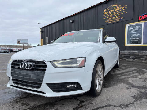 2013 Audi A4 for sale at BELOW BOOK AUTO SALES in Idaho Falls ID