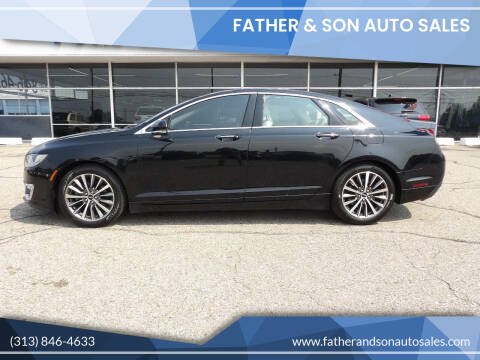 2017 Lincoln MKZ for sale at Father & Son Auto Sales in Dearborn MI